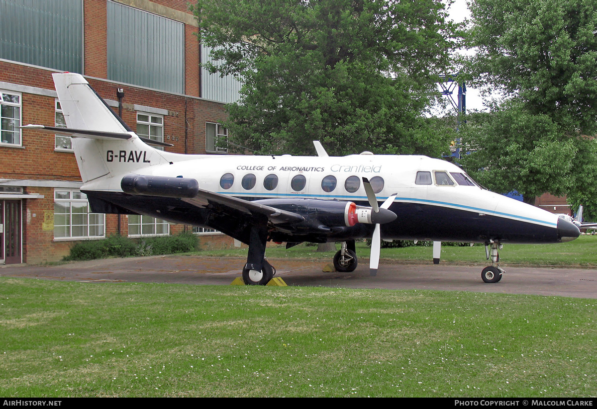 Aircraft Photo of G-RAVL | Handley Page HP-137 Jetstream 200 | Cranfield College of Aeronautics | AirHistory.net #96994