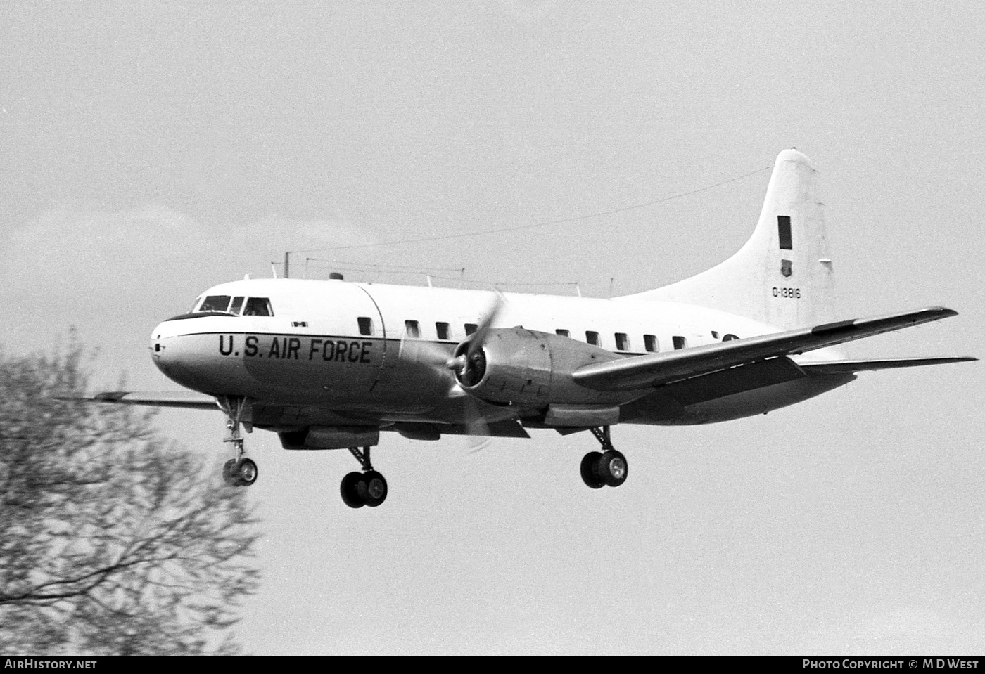 Aircraft Photo of 51-3816 / 0-13816 | Convair T-29B | USA - Air Force | AirHistory.net #97007