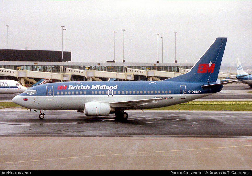 Aircraft Photo of G-OBMY | Boeing 737-59D | British Midland Airways - BMA | AirHistory.net #97011