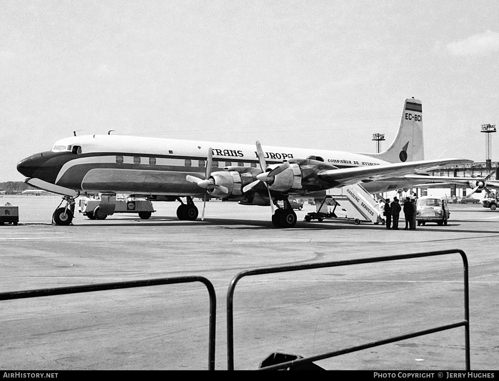 Aircraft Photo of EC-BCI | Douglas DC-7C | Trans Europa | AirHistory.net #97016