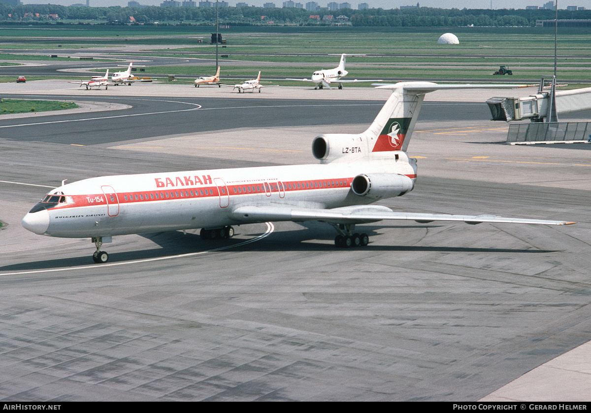 Aircraft Photo of LZ-BTA | Tupolev Tu-154 | Balkan - Bulgarian Airlines | AirHistory.net #97026