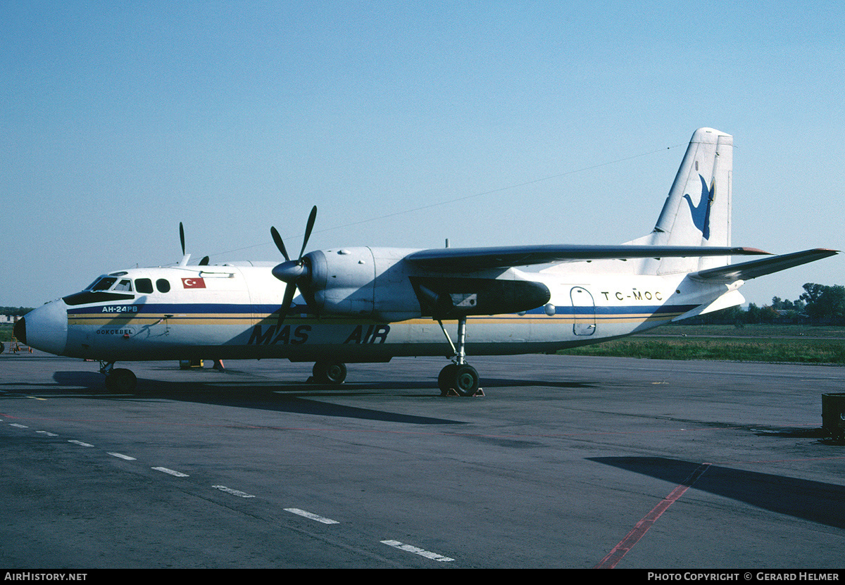 Aircraft Photo of TC-MOC | Antonov An-24RV | Mas Air | AirHistory.net #97042