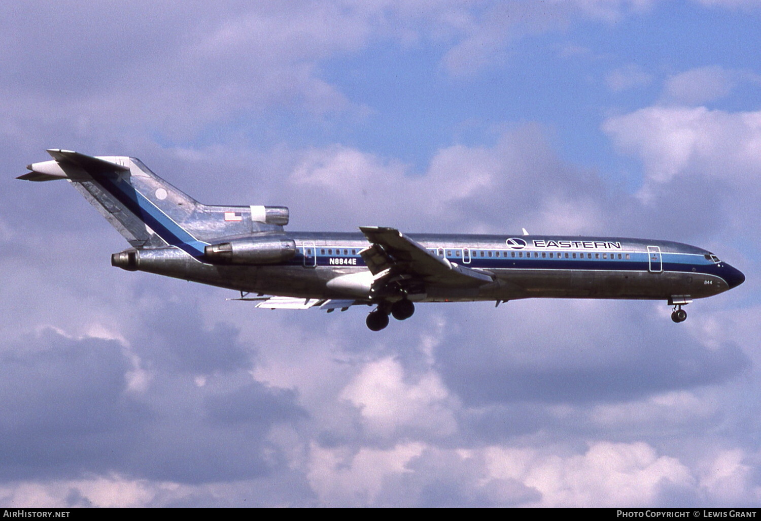 Aircraft Photo of N8844E | Boeing 727-225 | Eastern Air Lines | AirHistory.net #97046