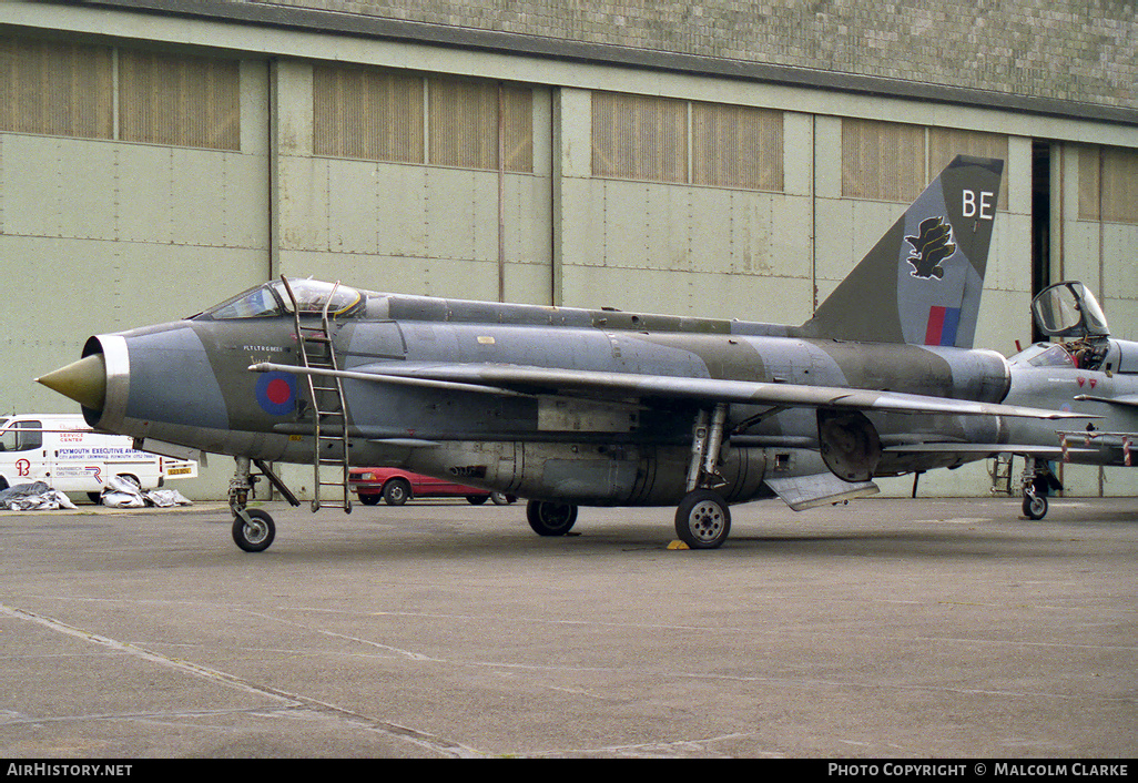 Aircraft Photo of XS923 | English Electric Lightning F6 | UK - Air Force | AirHistory.net #97099