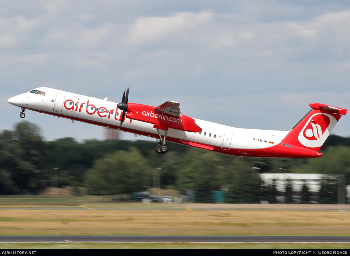 Aircraft Photo of D-ABQM | Bombardier DHC-8-402 Dash 8 | Air Berlin | AirHistory.net #97115