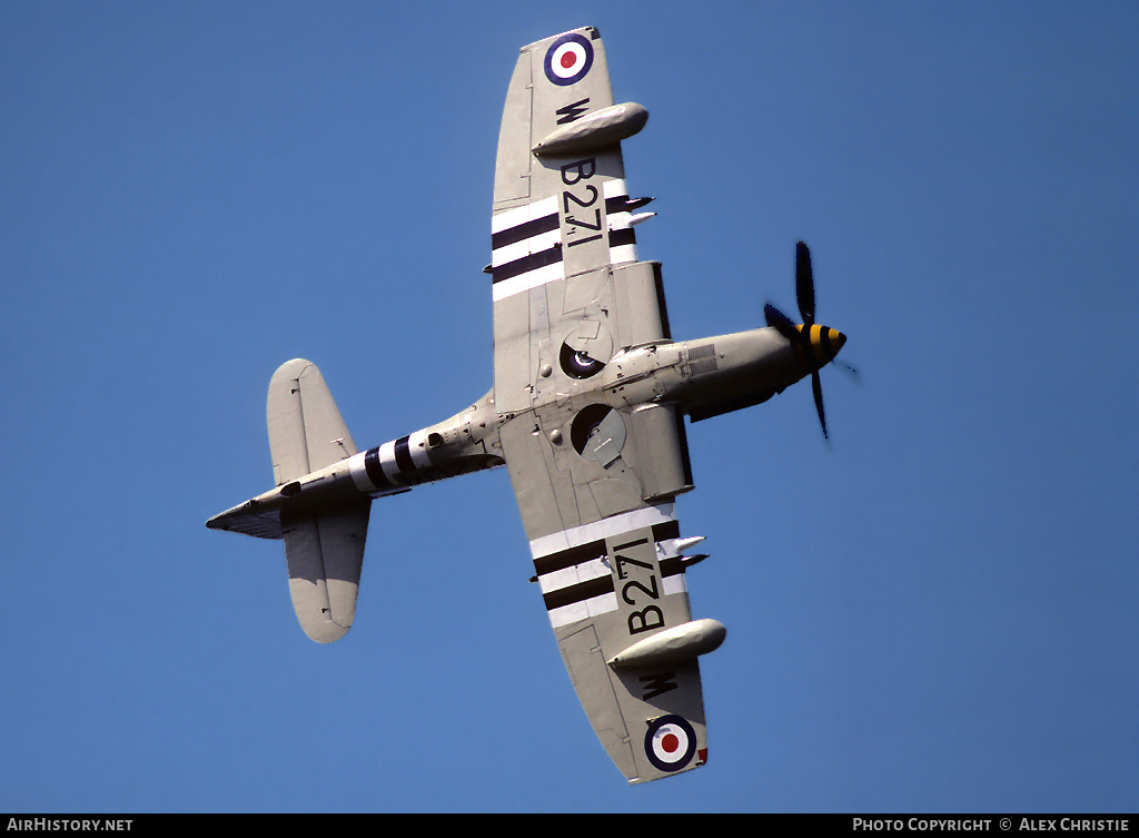 Aircraft Photo of WB271 | Fairey Firefly AS5 | UK - Navy | AirHistory.net #97118