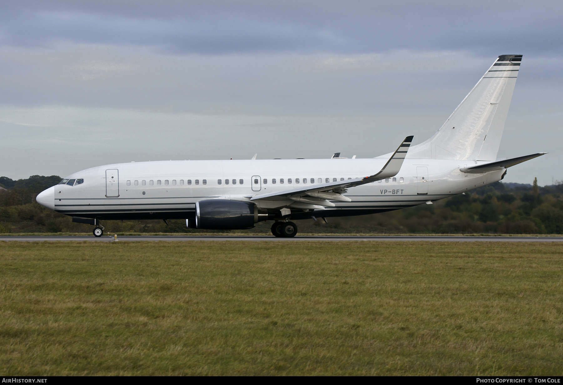 Aircraft Photo of VP-BFT | Boeing 737-7JB BBJ | AirHistory.net #97122