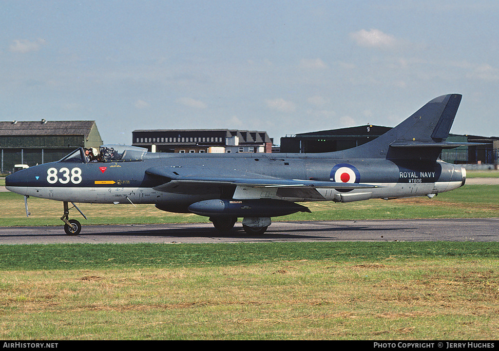 Aircraft Photo of WT806 | Hawker Hunter GA11 | UK - Navy | AirHistory.net #97125