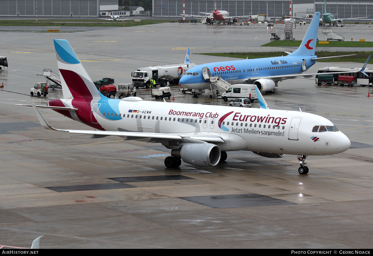 Aircraft Photo of D-AEWM | Airbus A320-214 | Eurowings | AirHistory.net #97128