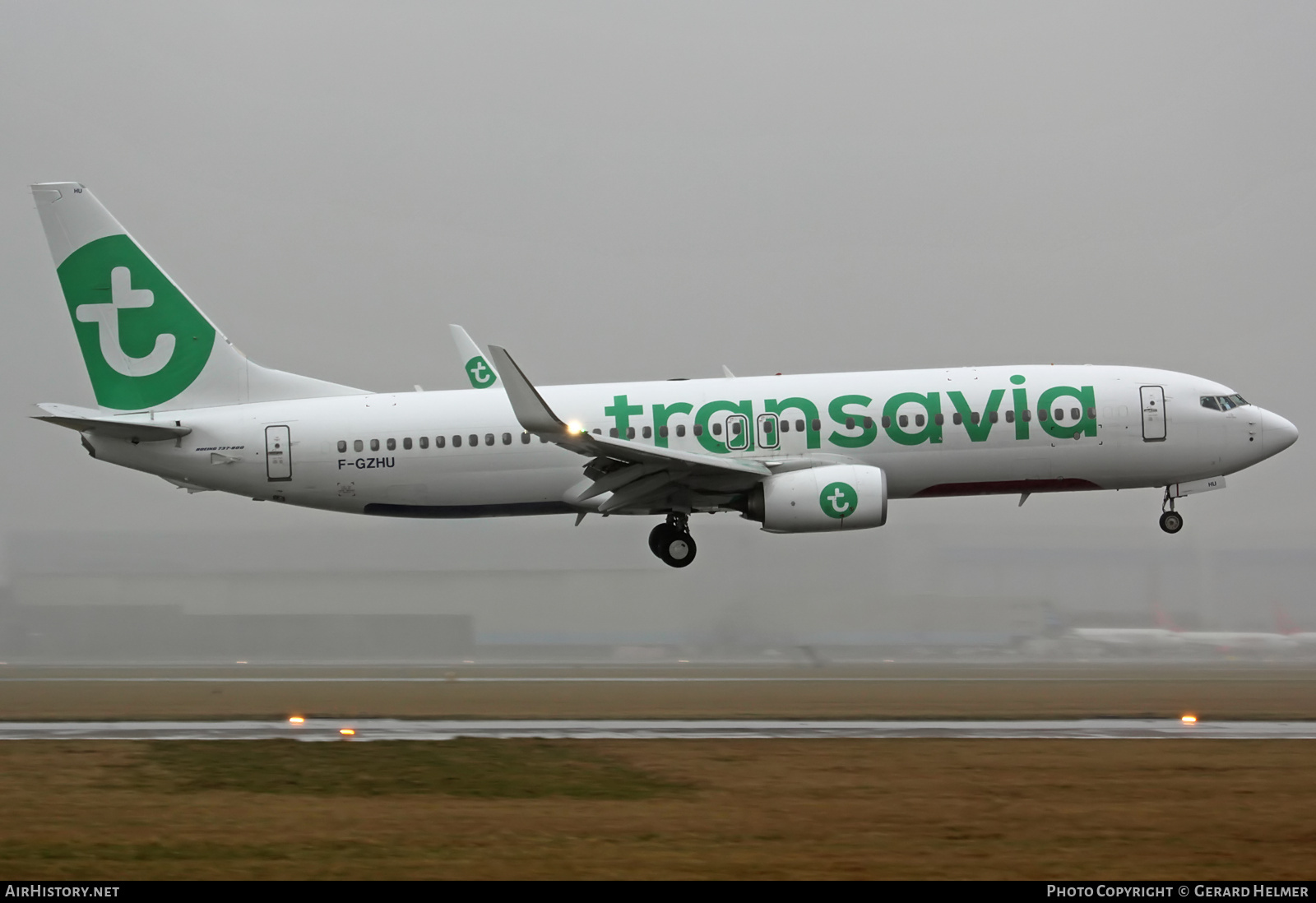 Aircraft Photo of F-GZHU | Boeing 737-8K2 | Transavia | AirHistory.net #97137