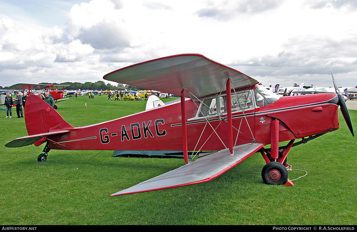Aircraft Photo of G-ADKC | De Havilland D.H. 87B Hornet Moth | AirHistory.net #97139