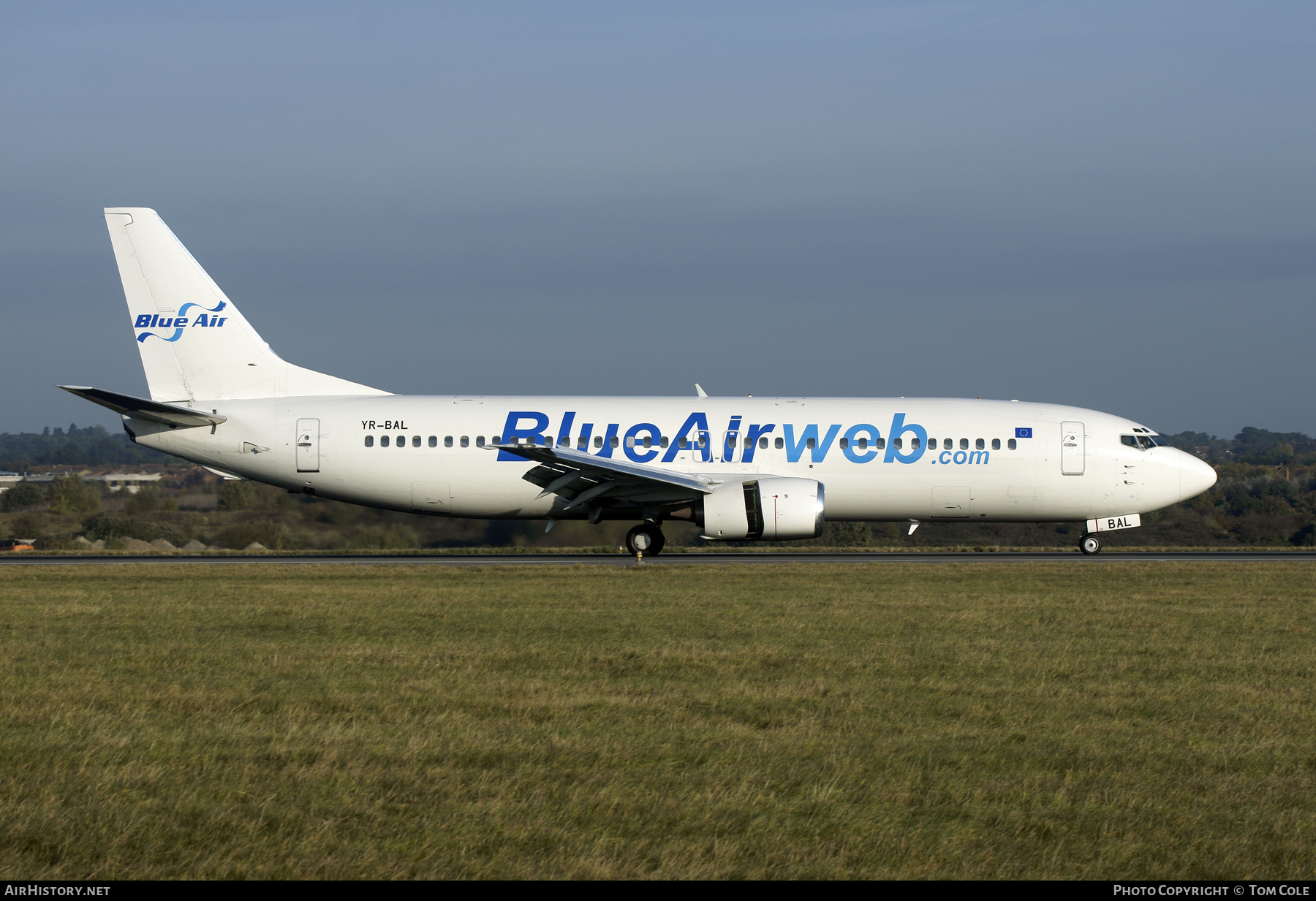 Aircraft Photo of YR-BAL | Boeing 737-484 | Blue Air | AirHistory.net #97147