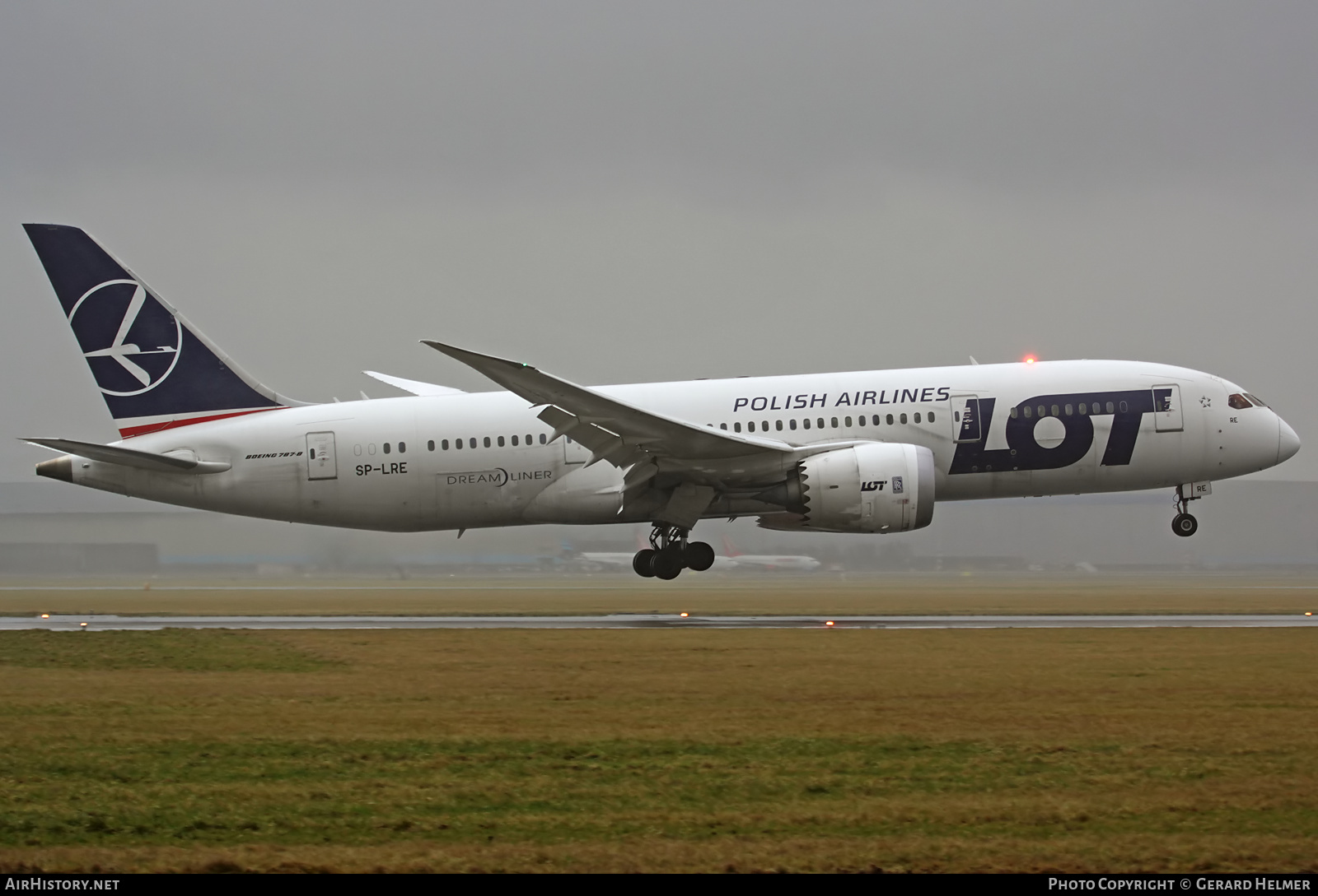 Aircraft Photo of SP-LRE | Boeing 787-8 Dreamliner | LOT Polish Airlines - Polskie Linie Lotnicze | AirHistory.net #97154