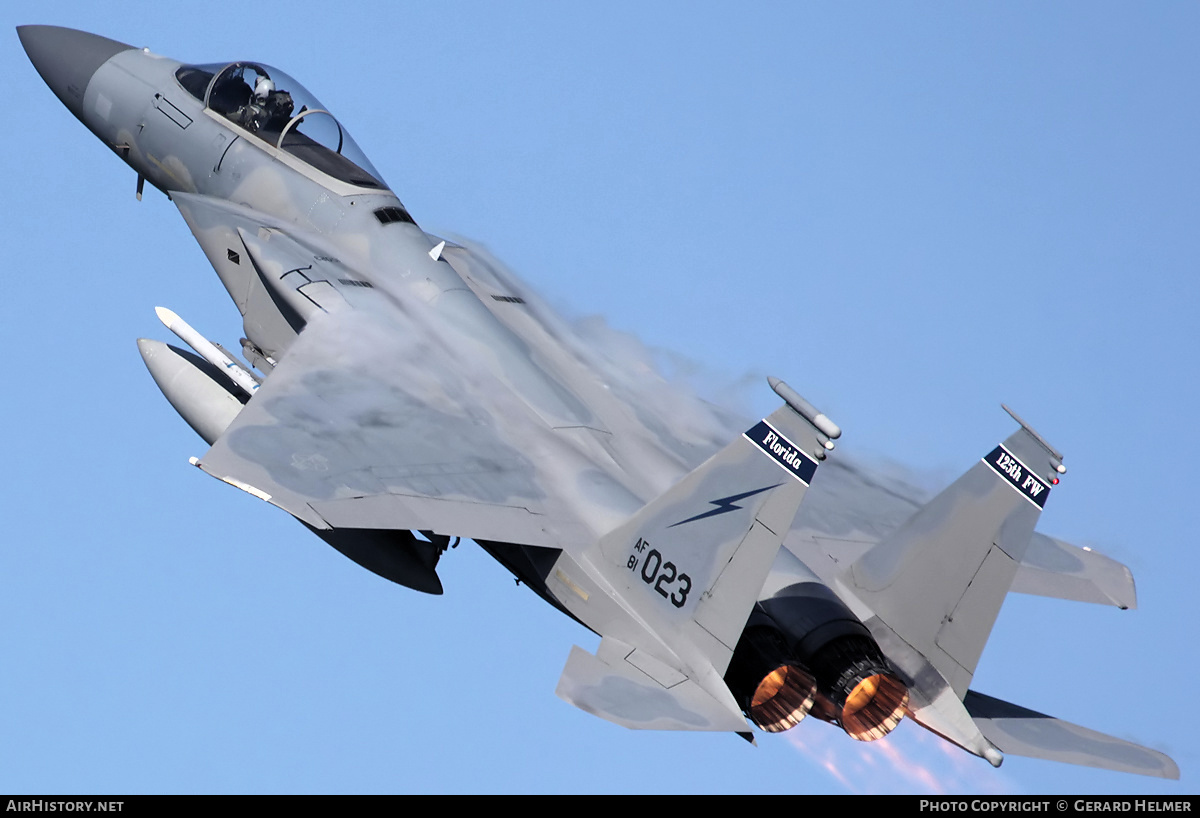 Aircraft Photo of 81-0023 / AF81-023 | McDonnell Douglas F-15C Eagle | USA - Air Force | AirHistory.net #97164