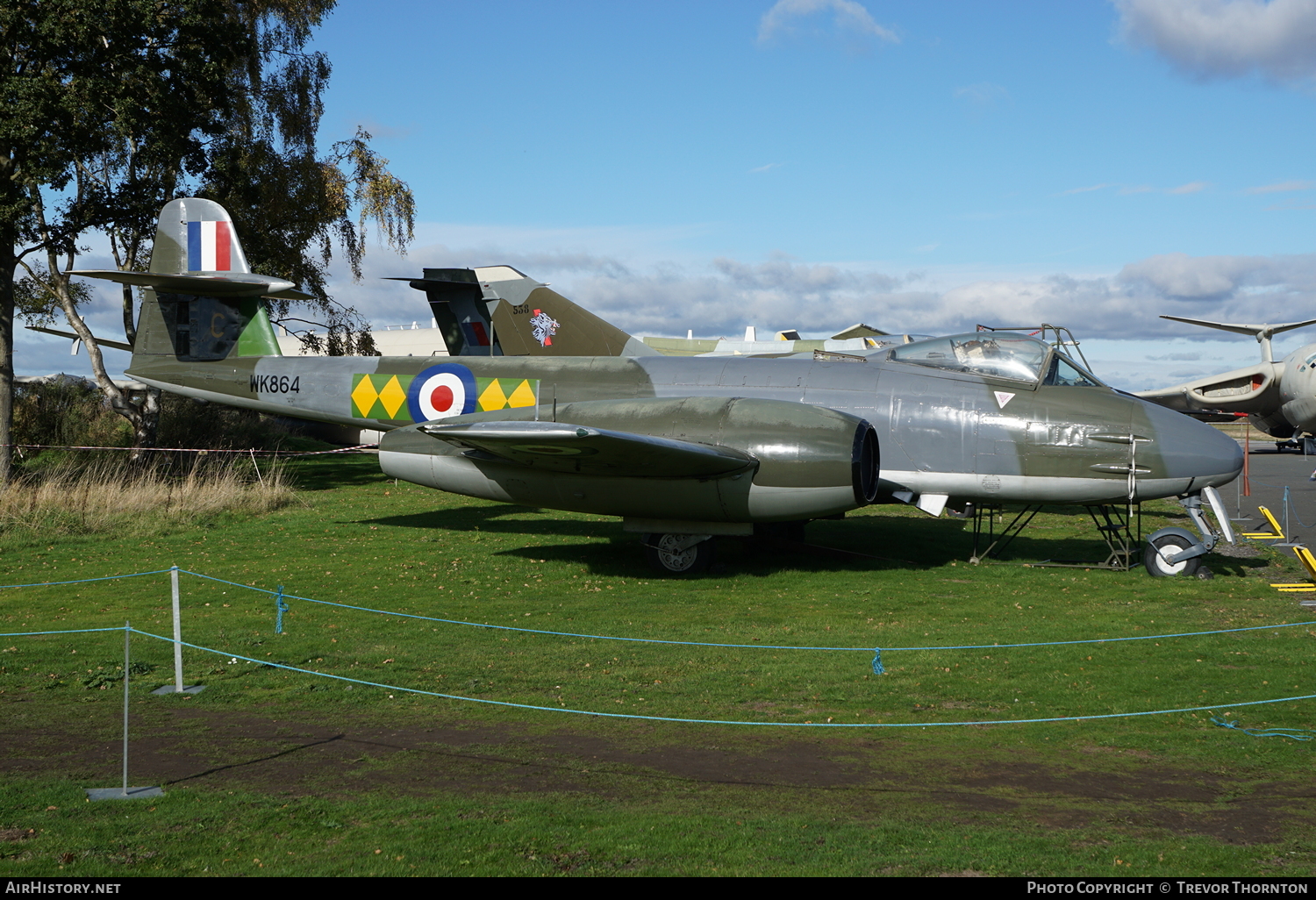 Aircraft Photo of WK864 | Gloster Meteor F8 | UK - Air Force | AirHistory.net #97169