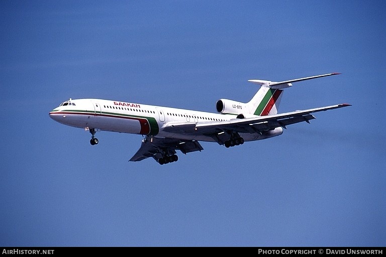 Aircraft Photo of LZ-BTQ | Tupolev Tu-154M | Balkan - Bulgarian Airlines | AirHistory.net #97181