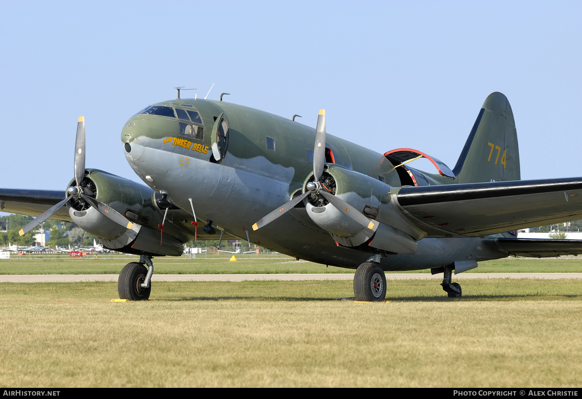 Aircraft Photo of N78774 / 478774 | Curtiss C-46F Commando | USA - Air Force | AirHistory.net #97188