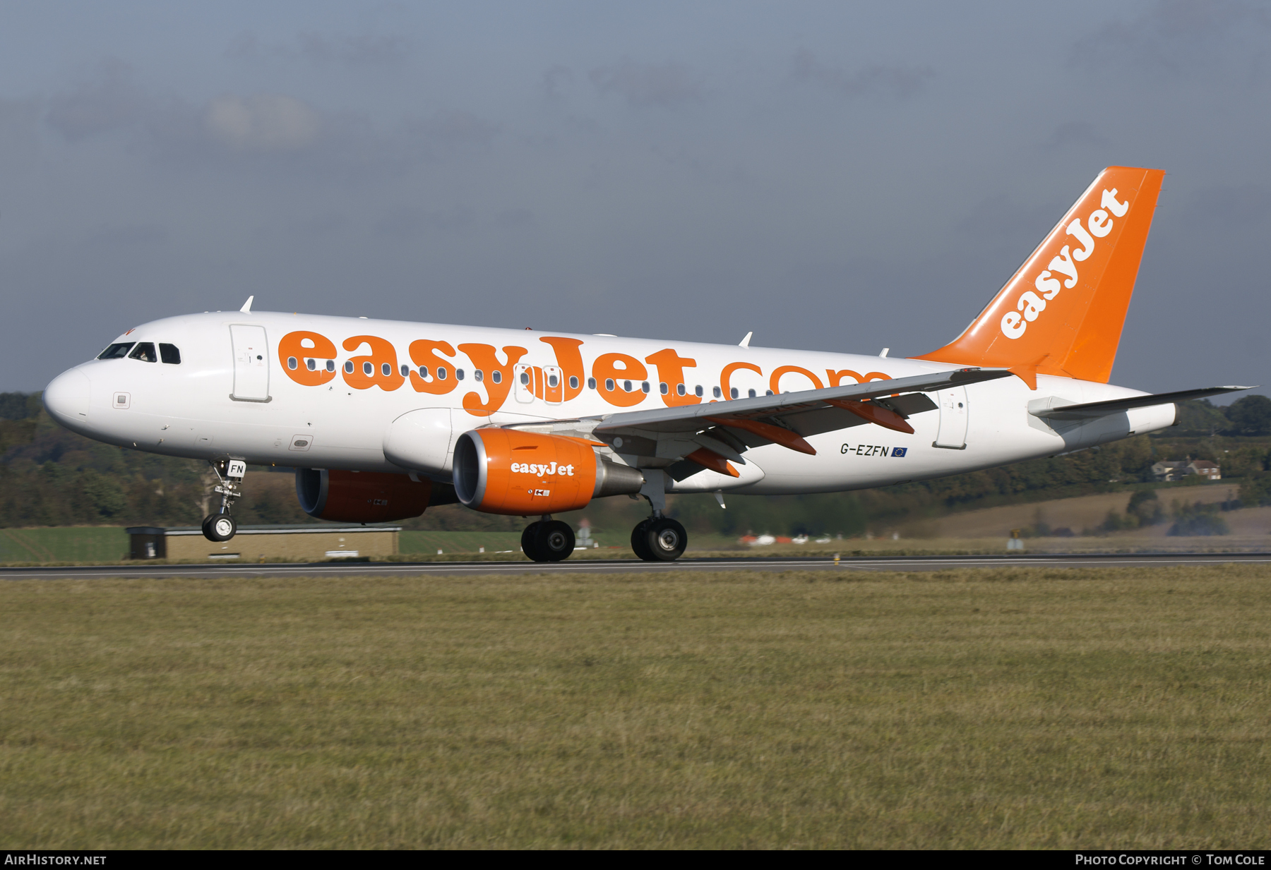 Aircraft Photo of G-EZFN | Airbus A319-111 | EasyJet | AirHistory.net #97190