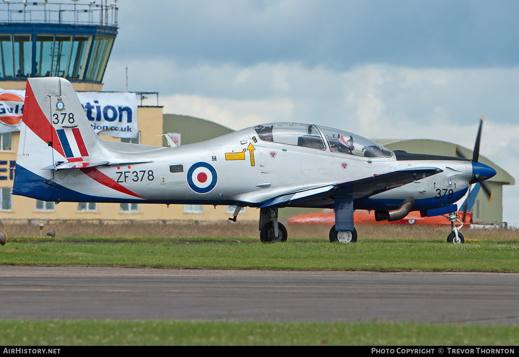 Aircraft Photo of ZF378 | Short S-312 Tucano T1 | UK - Air Force | AirHistory.net #97244