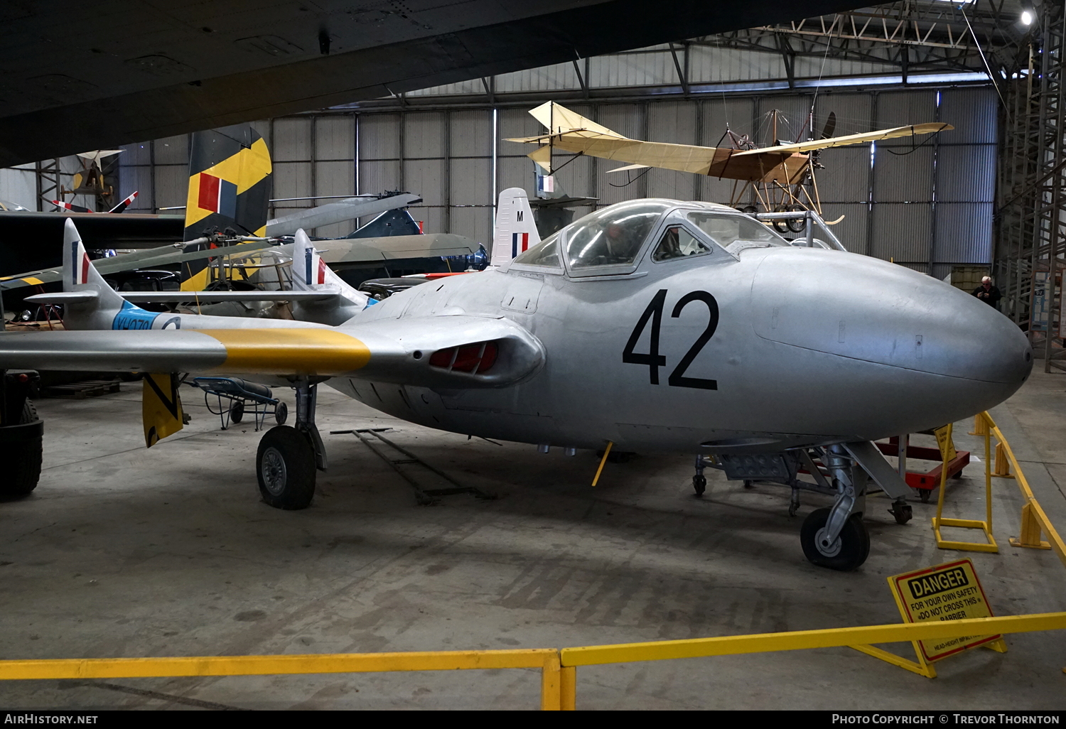Aircraft Photo of XH278 | De Havilland D.H. 115 Vampire T11 | UK - Air Force | AirHistory.net #97263