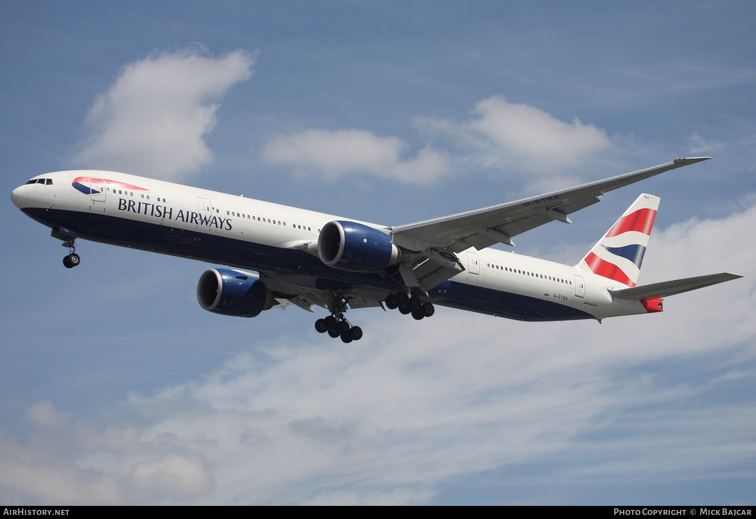 Aircraft Photo of G-STBA | Boeing 777-336/ER | British Airways | AirHistory.net #97268
