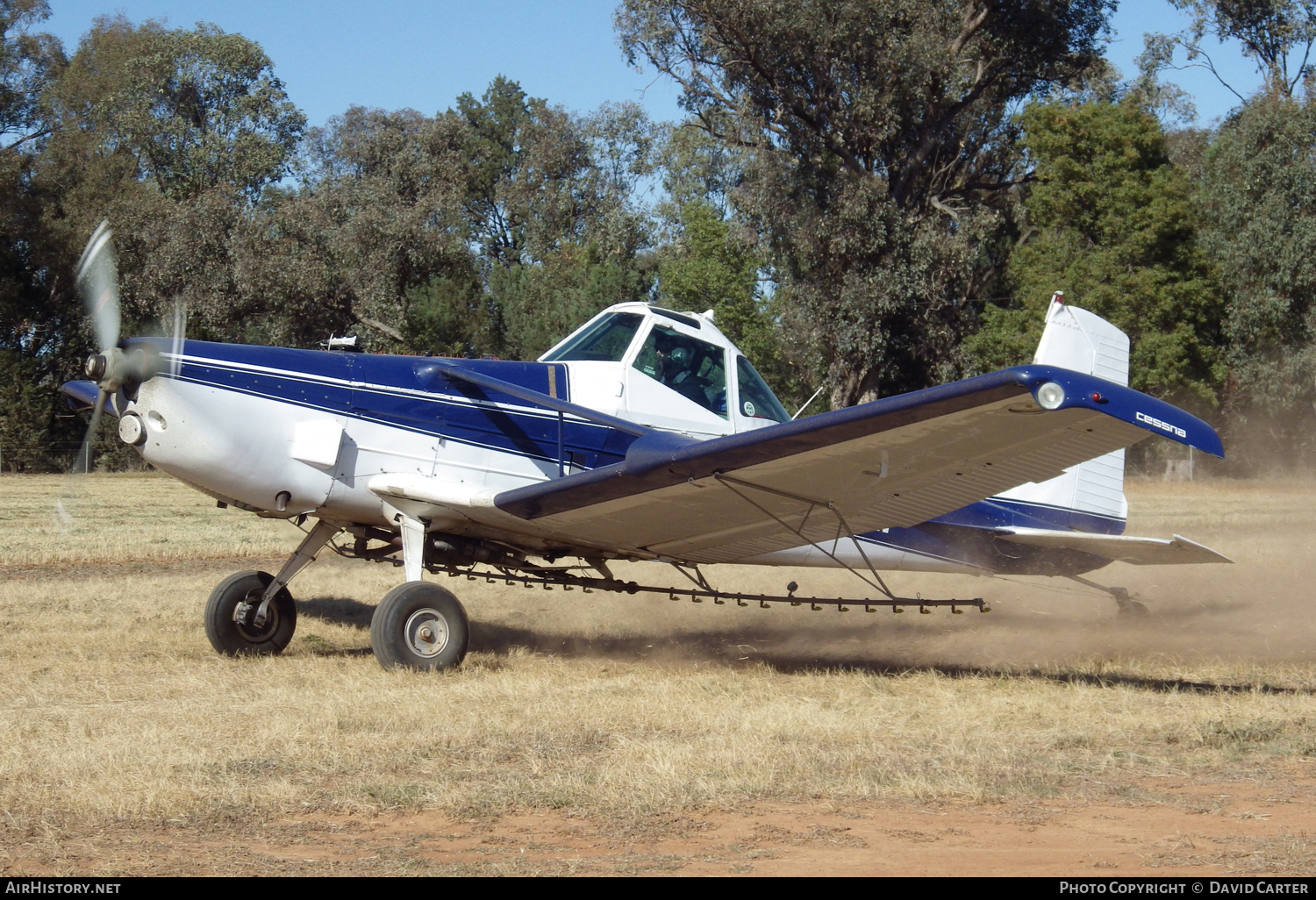 Aircraft Photo of VH-KZI | Cessna T188C Ag Husky | Hazair | AirHistory.net #97272