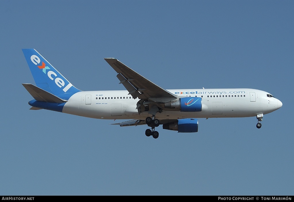 Aircraft Photo of TF-ATP | Boeing 767-204/ER | Excel Airways | AirHistory.net #97288