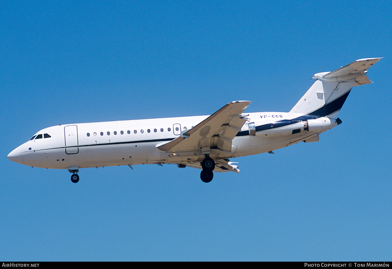 Aircraft Photo of VP-CCG | BAC 111-401AK One-Eleven | AirHistory.net #97290