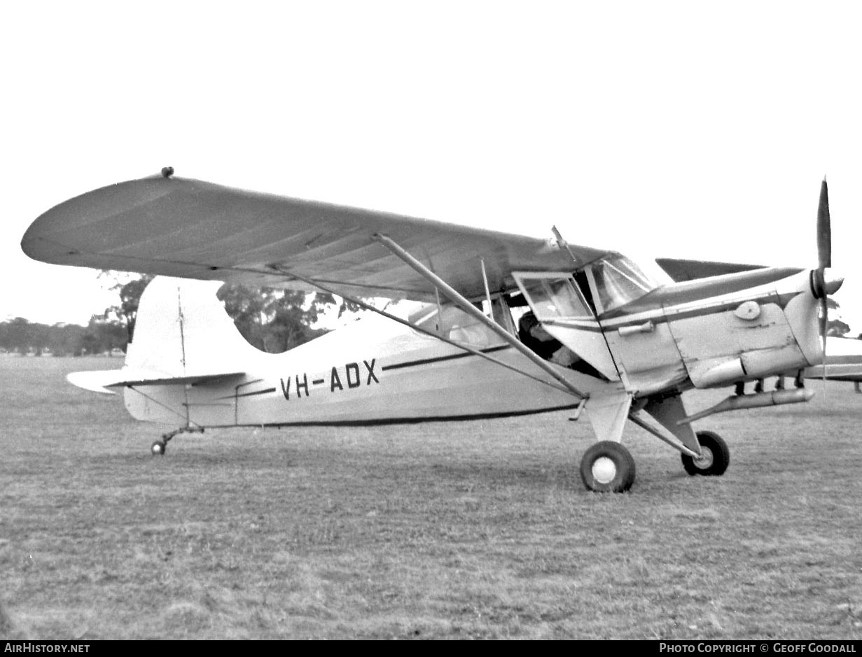 Aircraft Photo of VH-ADX | Auster J5 Cirrus Autocar | AirHistory.net #97303