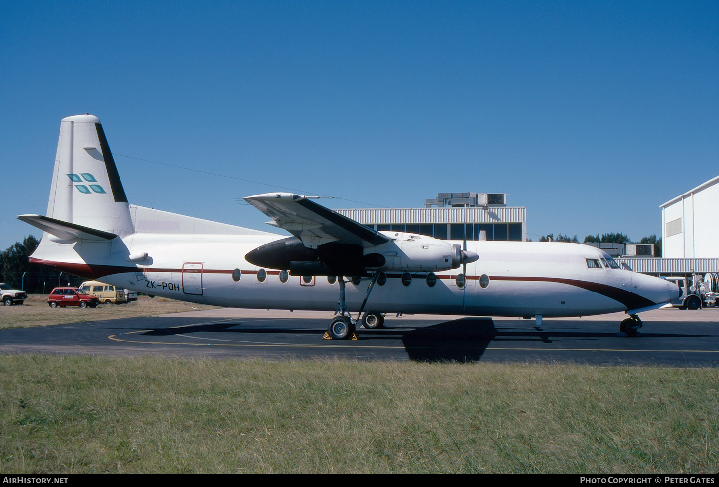 Aircraft Photo of ZK-POH | Fokker F27-500 Friendship | Airwork | AirHistory.net #97304