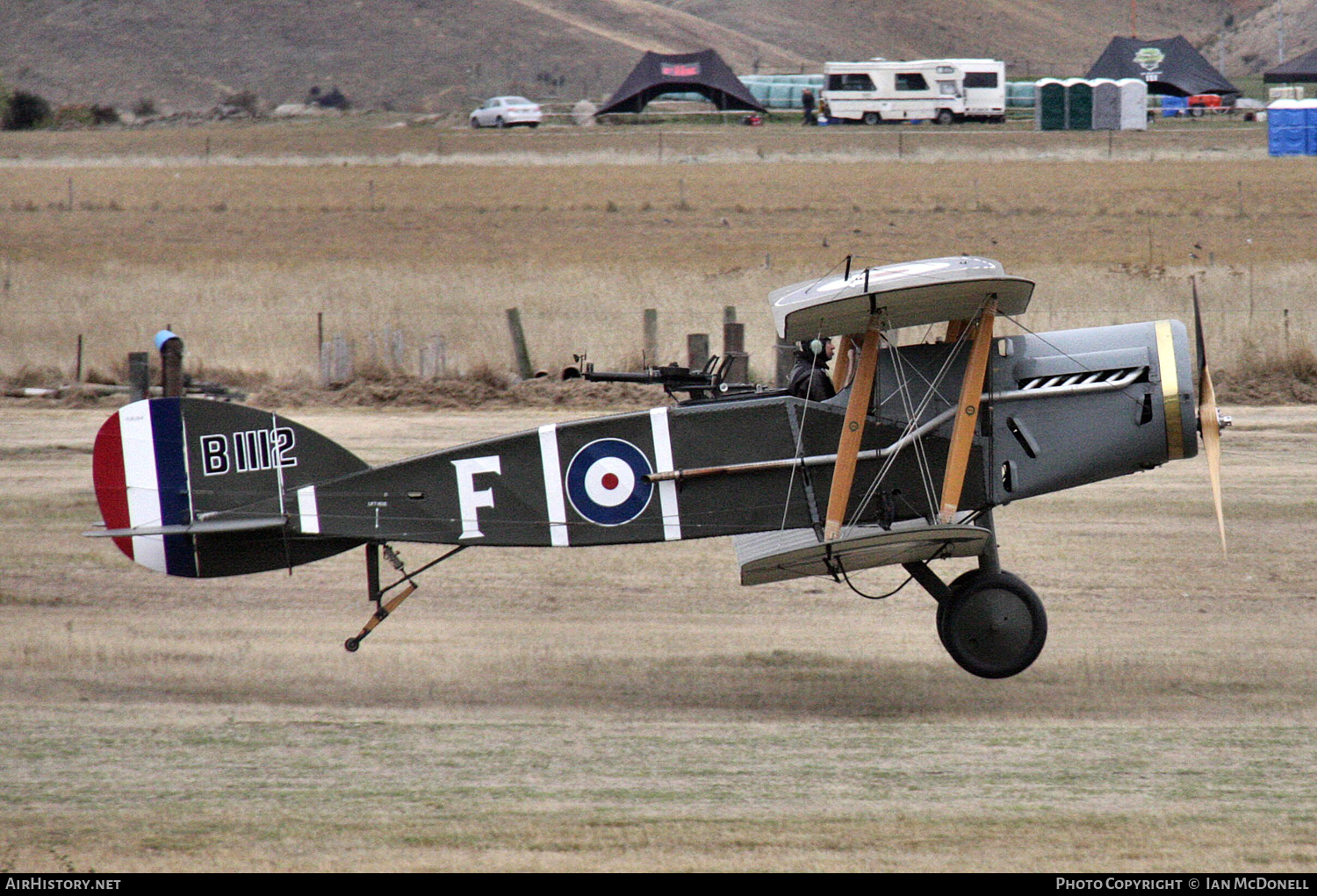 Aircraft Photo of ZK-JNU / B1112 | Bristol F.2B Fighter (replica) | UK - Air Force | AirHistory.net #97305