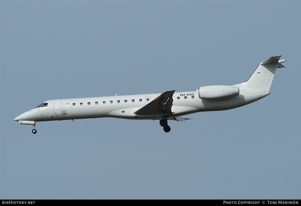 Aircraft Photo of PH-RXC | Embraer ERJ-145LR (EMB-145LR) | KLM Exel | AirHistory.net #97315