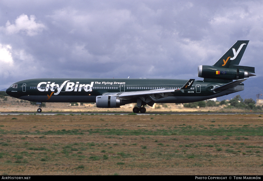 Aircraft Photo of OO-CTB | McDonnell Douglas MD-11 | CityBird | AirHistory.net #97318