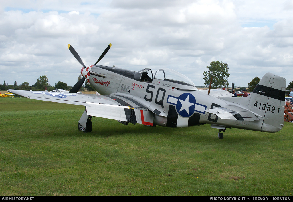 Aircraft Photo of G-MRLL / 413521 | North American P-51D Mustang | USA - Air Force | AirHistory.net #97324