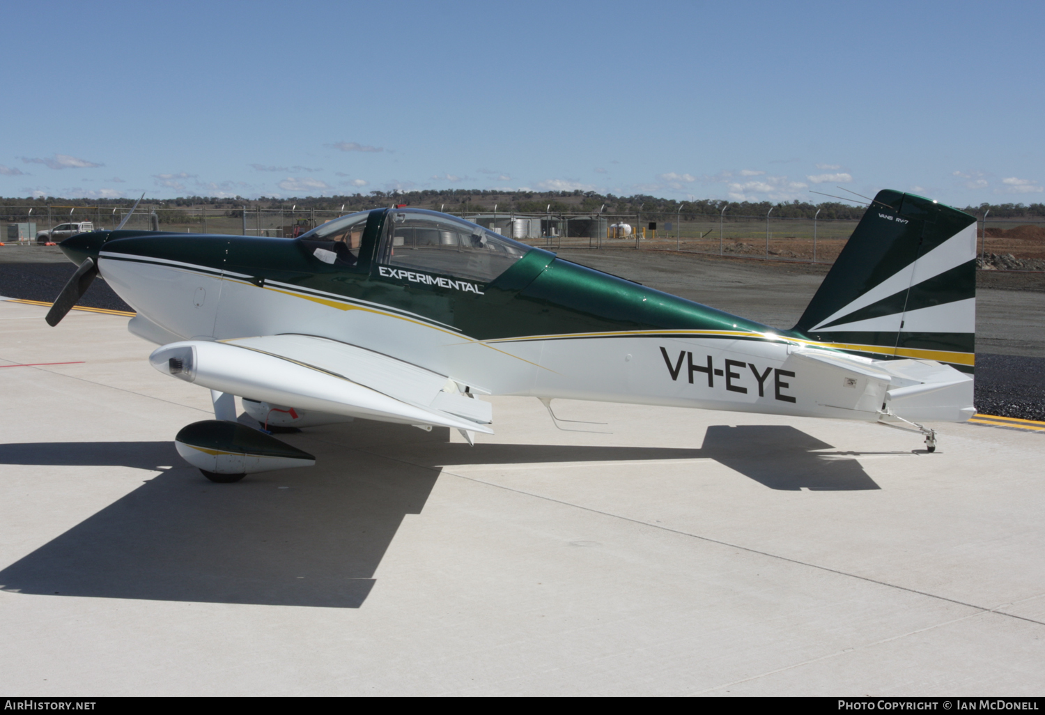 Aircraft Photo of VH-EYE | Van's RV-7 | AirHistory.net #97331