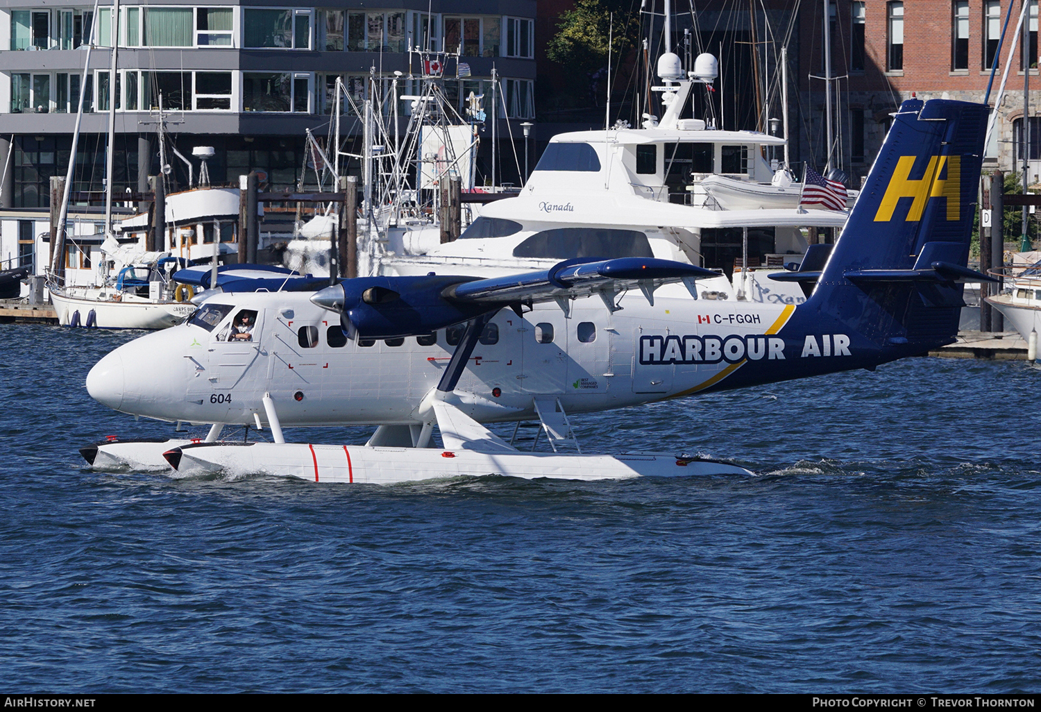Aircraft Photo of C-FGQH | De Havilland Canada DHC-6-100 Twin Otter | Harbour Air | AirHistory.net #97335