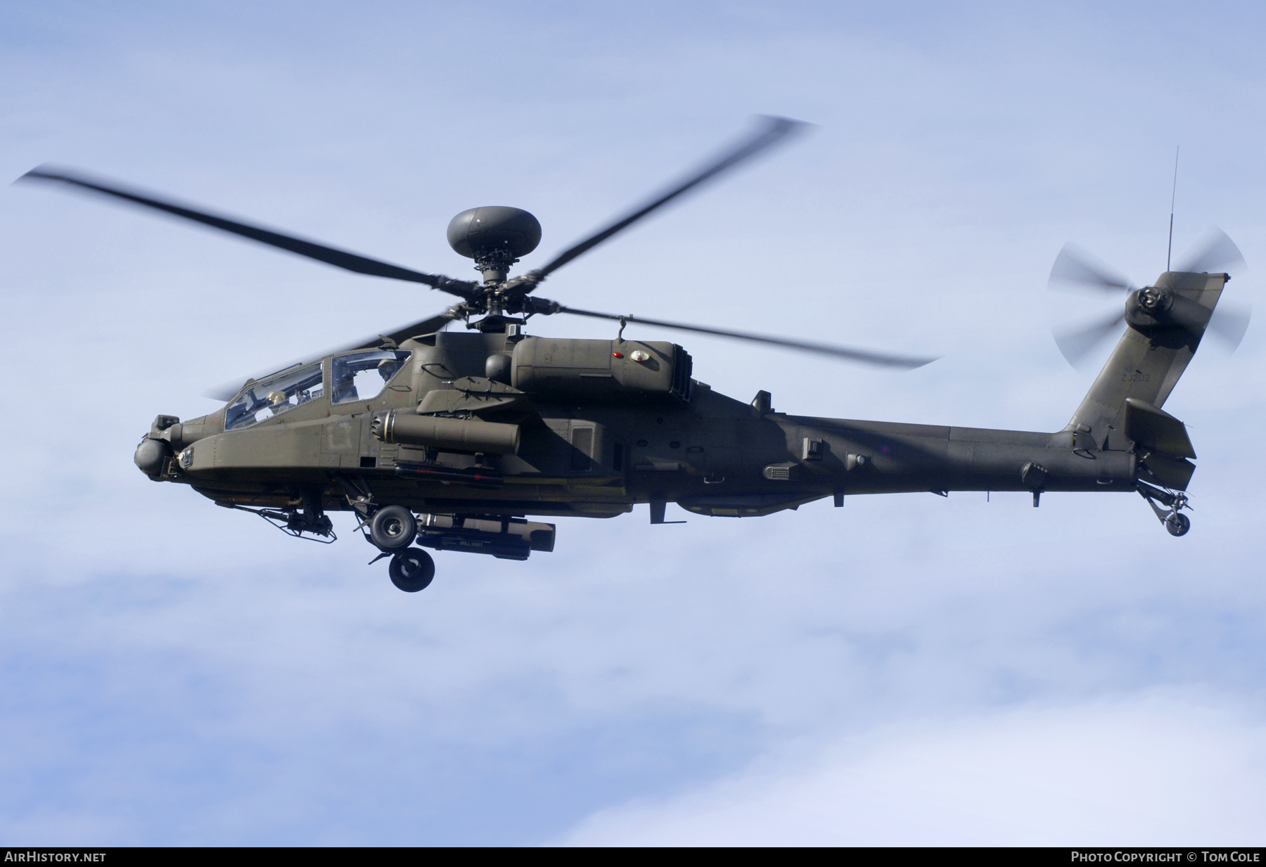 Aircraft Photo of ZJ202 | Westland WAH-64D Longbow Apache AH1 | UK - Army | AirHistory.net #97338
