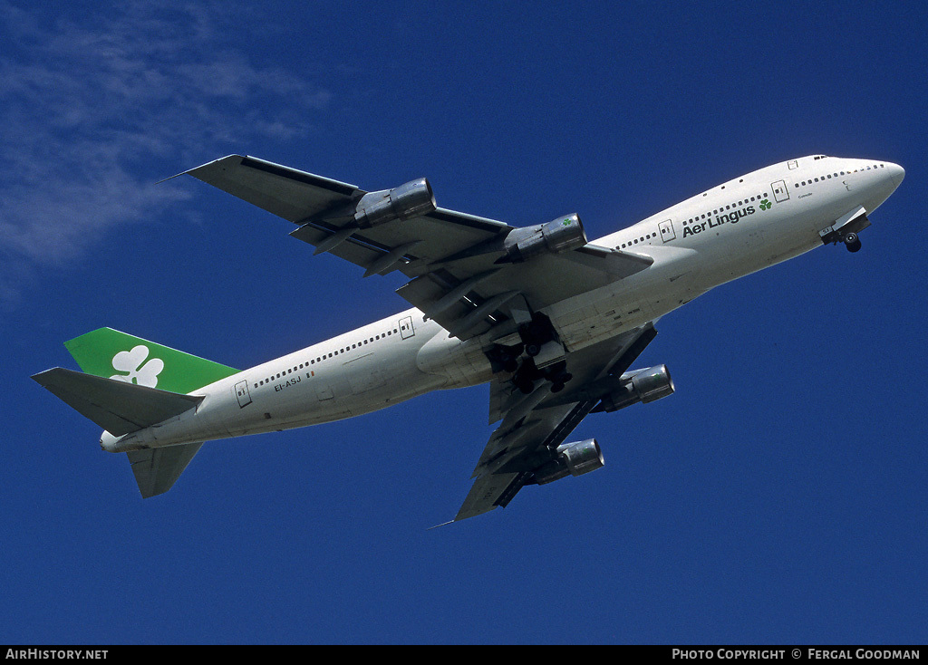 Aircraft Photo of EI-ASJ | Boeing 747-148 | Aer Lingus | AirHistory.net #97357