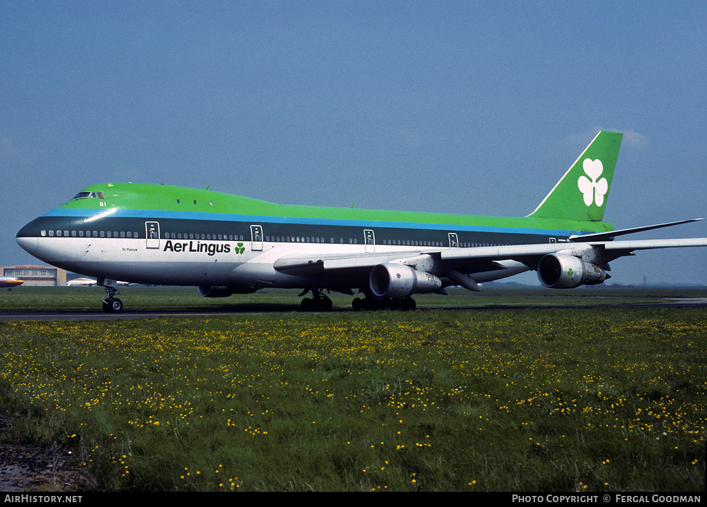 Aircraft Photo of EI-ASI | Boeing 747-148 | Aer Lingus | AirHistory.net #97358