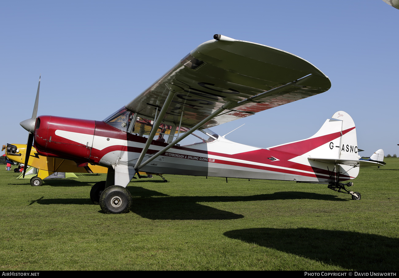 Aircraft Photo of G-ASNC | Beagle D-5/180 Husky | Peterborough and Spalding Gliding Club | AirHistory.net #97360