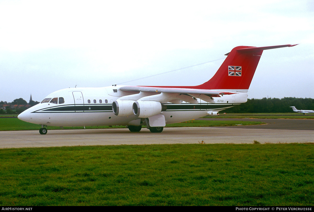 Aircraft Photo of ZE702 | British Aerospace BAe-146 CC.2 | UK - Air Force | AirHistory.net #97368