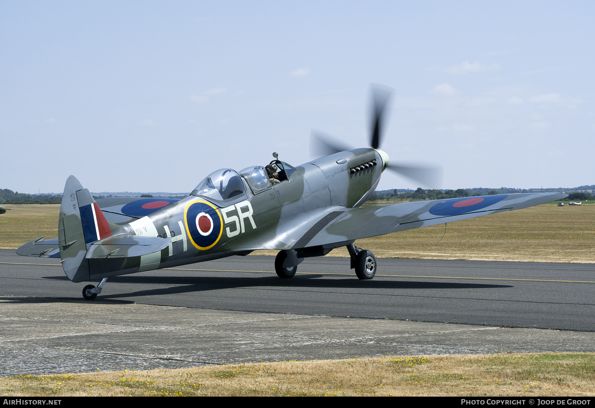 Aircraft Photo of G-CCCA / PV202 | Supermarine 509 Spitfire T9C | UK - Air Force | AirHistory.net #97369