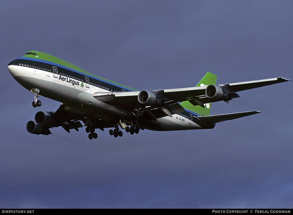 Aircraft Photo of EI-BED | Boeing 747-130 | Aer Lingus | AirHistory.net #97372
