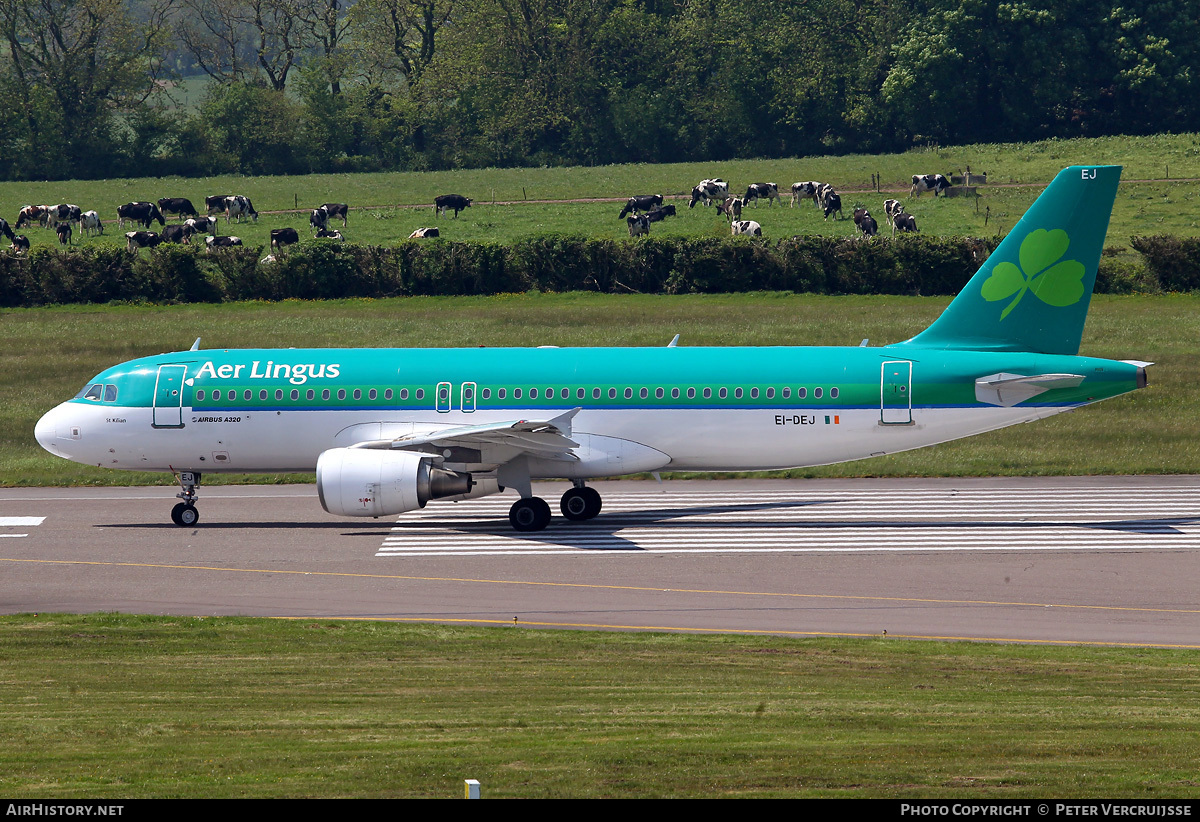 Aircraft Photo of EI-DEJ | Airbus A320-214 | Aer Lingus | AirHistory.net #97375