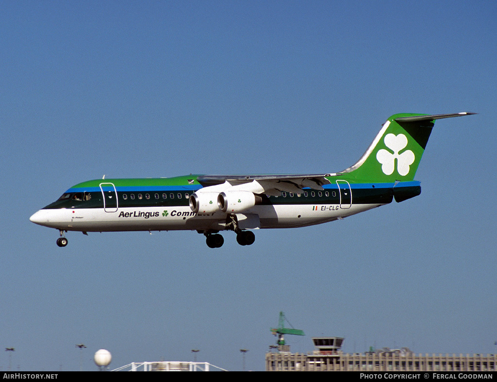 Aircraft Photo of EI-CLG | British Aerospace BAe-146-300 | Aer Lingus Commuter | AirHistory.net #97377