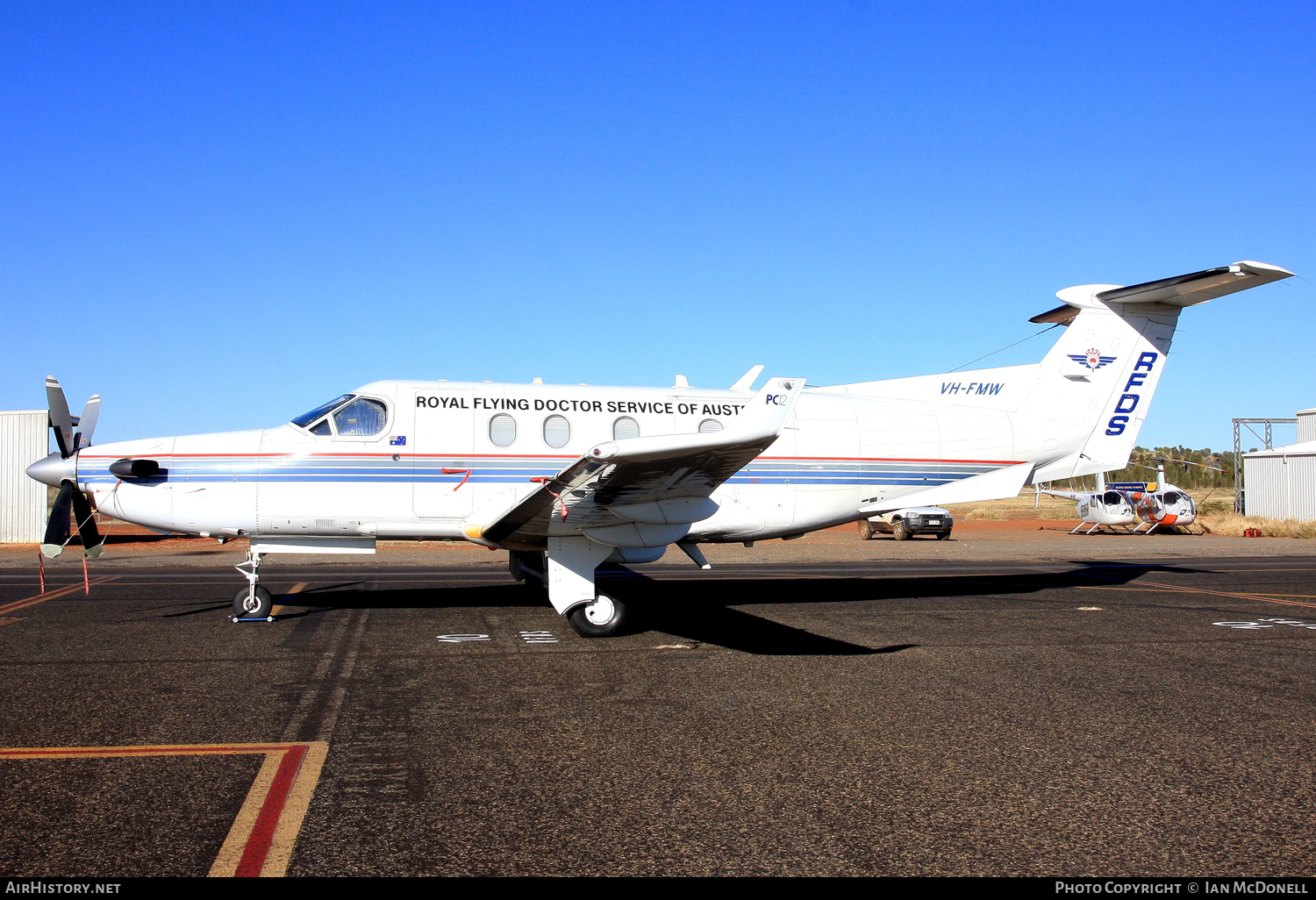 Aircraft Photo of VH-FMW | Pilatus PC-12 | Royal Flying Doctor Service - RFDS | AirHistory.net #97390