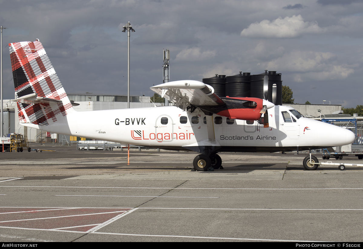 Aircraft Photo of G-BVVK | De Havilland Canada DHC-6-300 Twin Otter | Loganair | AirHistory.net #97403