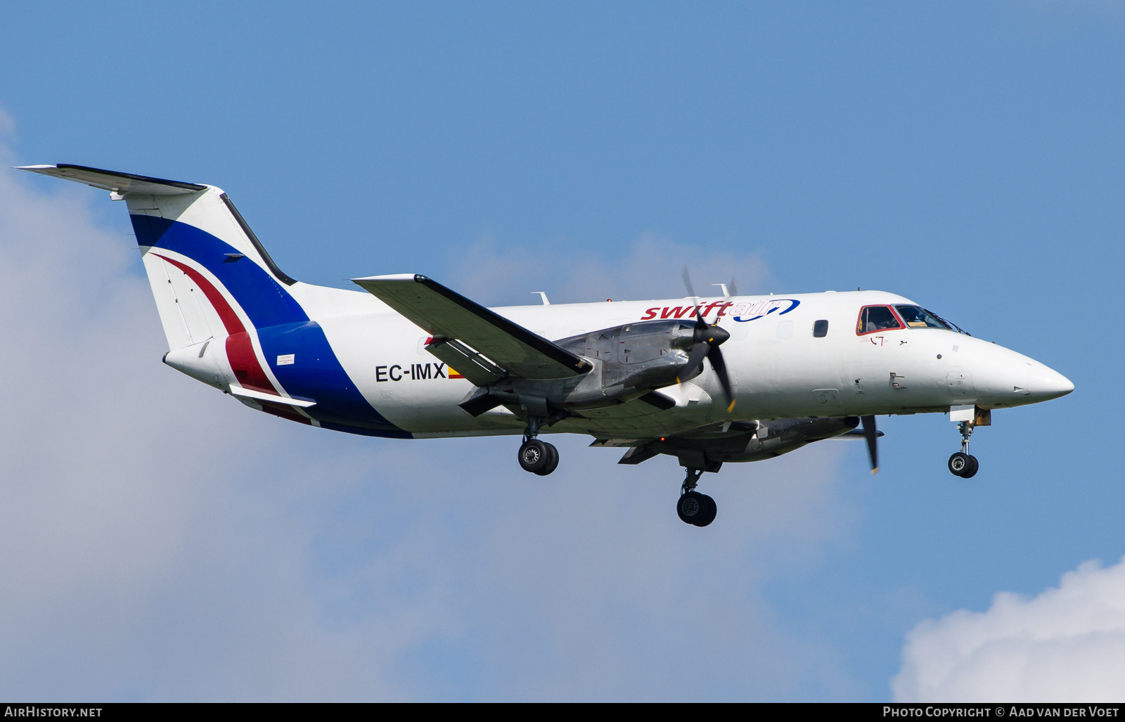 Aircraft Photo of EC-IMX | Embraer EMB-120(ERF) Brasilia | Swiftair | AirHistory.net #97407