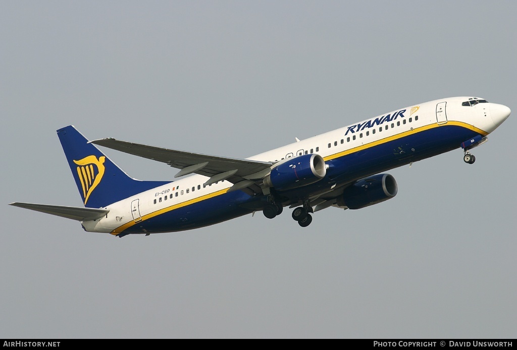 Aircraft Photo of EI-CSO | Boeing 737-8AS | Ryanair | AirHistory.net #97411