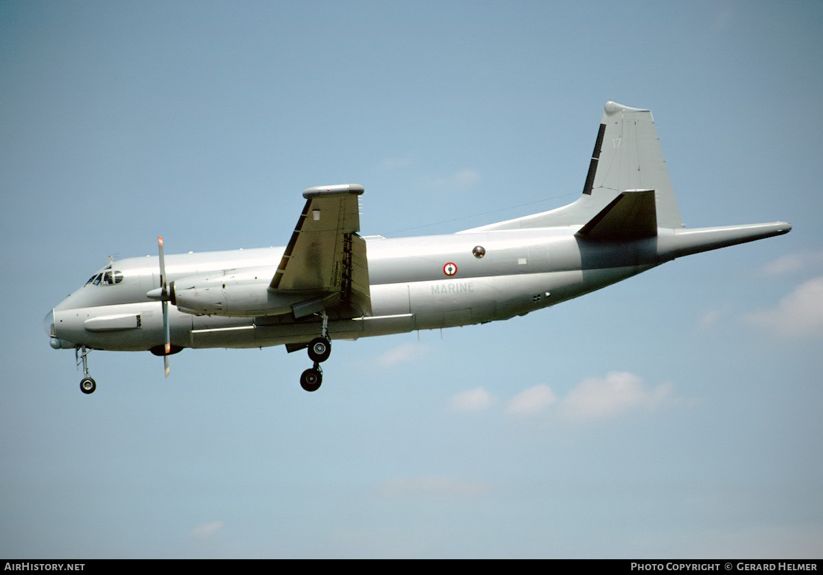Aircraft Photo of 17 | Dassault ATL-2 Atlantique 2 | France - Navy | AirHistory.net #97413